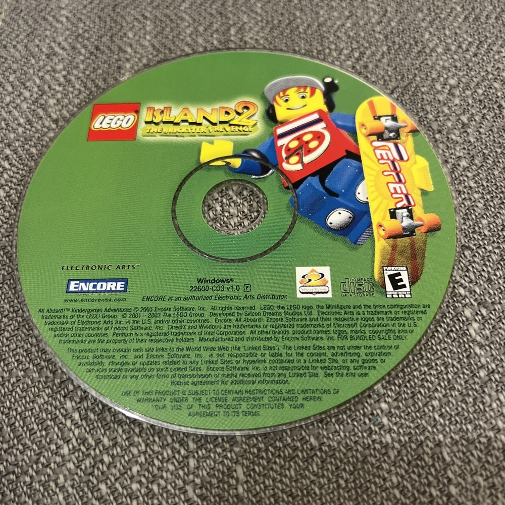 Lego Island 2 PC video game The Brickster's Revenge READ